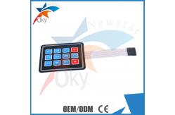 China 3 × 4 matrix keyboard Breadboard For Arduino membrane switch Extended Keyboard supplier