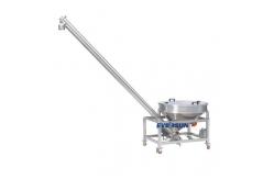 China Customized Inclined Screw Conveyor With Charging Capacity 2m3/H - 12m3/H supplier