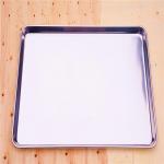 Rk Bakeware China Foodservice NSF Full Size Aluminum Bun Pan with Wire in Rim/Half Size Aluminum Sheet Pan for sale