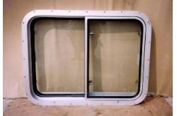 China Watertight Marine Wheelhouse Sliding Windows Aluminum Alloy Frame supplier