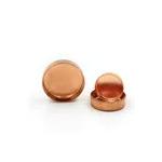 Air Conditioner Refrigeration Copper End Cap Plumbing Pipe Fitting Welding Connector for sale