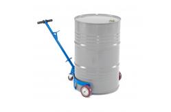 China Blue 500KGS Low Profile Drum Trolley Material Handling Equipment Fabrication supplier