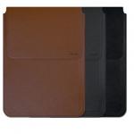 Synthetic Leather Laptop Sleeve Bags Ultra Slim Multifunctional for sale