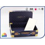 UV Portable Hinged Lid Presentation Box With Leather Handbags