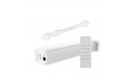 China Customized Roman Rod Wifi Remote Control Automatic Electric Smart Curtain Motor Track supplier