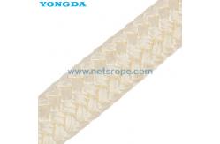 China High Strength Polyamide Filament Double Braided Rope Abrasion Resistant  28mm supplier