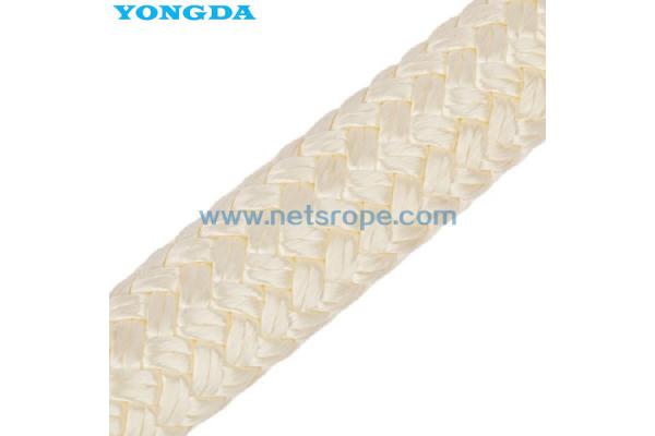 High Strength Polyamide Filament Double Braided Rope Abrasion Resistant  28mm