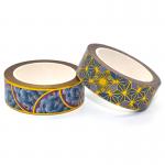 Custom Printed Ins Style Gold Foil Washi Tape Set Personalizada