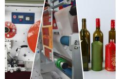 China Double Side Semi Automatic Bottle Labeler Flexibly Adjusted Distance supplier