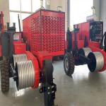 Stringing Overhead Line 15Ton Diesel  Hydraulic Cable Puller Machine for sale