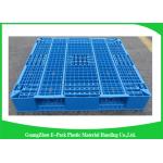 Recyclable 4 - Way Export Plastic Pallets , Standard Double Faced Plastic Shipping Pallets