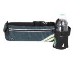 Waterproof Mens Running Waist Pack , Lycra Running Waist Bag With Water Bottle for sale