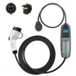 ABS PC Material Portable EV Charger With 0.5mΩMax 16A 32A 40A Type 1 for sale