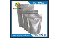 China Eco-friendly Silver Aluminium Foil Pouch k Stand Up Gravure Printing supplier