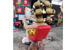 China Rainproof Custom Made Animatronics Cartoon Character Statue For Park Show supplier