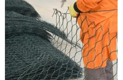 China River Control Gabion Wire Mesh 60*80mm Zinc Coated Gabion Wall Fence supplier