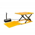 85mm 48 X 48 Low Profile Lift Table For Pallets Platform With Hydraulic Pump for sale