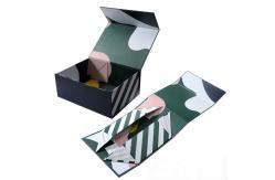 China Personalized Gift Boxes Foldable With Magnetic Flap And Ribbon supplier