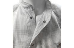 China 5mm Grid ESD Antistatic Safety Coat Breathable Mesh Back For Cleanroom supplier