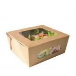 Window Clear PET Plastic Sheet Roll Film For Display Sandwich Salad Box for sale