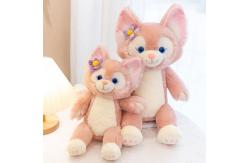 China Custom 100% Polyester Plush Fox Toy With PP Cotton Filler supplier