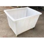 LLDPE Narrow Window Poly Window Box  With Steel Cart For Wet And Dry