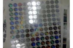 China PET Security Hologram Sticker / Anti Counterfeit Label With Serial Number Codes supplier