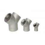 1/2 3000lb Forged Steel Fittings Stainless Seamless A105 Y Type Tee for sale