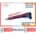 BOSCH 0445120126 32G6100010 Neutral Fuel Injector Assembly 0445120126 32G6100010 For MITSUBISHI HEAVY/KOBELCO for sale