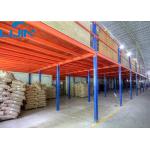 2 Levels Industrial Storage Rack Steel / Plywood Flooring Custom Size for sale