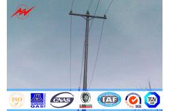 China 2m Planting Depth 13m Overall Height Tapered Electric Power Poles Transmission Power Line supplier