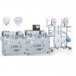 Auto Mask Making Equipment  220v 3 Ply Mask Production  1.5t Weight for sale