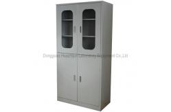 China Acid Resistant Lab Storage Cabinets PVC Plastic Handle Epoxy Powder Surface supplier