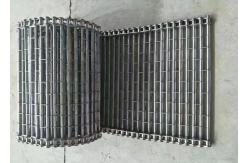 China Deep Frying Machine Eye Link Conveyor Belt Stable Surface Wear Resistance supplier