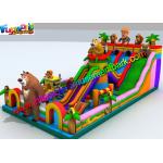 Giant Inflatable Theme Park , Amusement PVC Inflatable Fun Park for sale