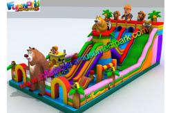 China Giant Inflatable Theme Park , Amusement PVC Inflatable Fun Park supplier