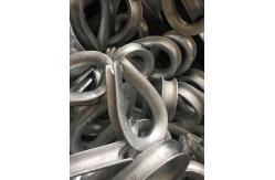 China 2-1/4 Mild Steel Heavy Duty Wire Rope Thimble supplier