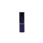 Magnet Aluminum 3.5g Glossy Blue Empty Lip Balm Tubes With Round Shape for sale