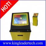Ticket vending kiosks thermal printer and finger print reader   custom kiosk design for sale