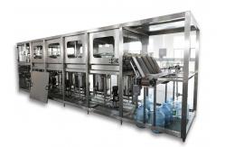 China Automatic 5 Gallon Water Filling Machine Barreled Pure / Mineral / Drinking Water Packing Machine supplier
