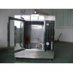 Conveyor Vertical Fire Testing Machine / Flammability Test Chamber ISO340