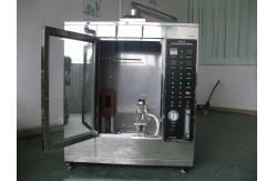 China Conveyor Vertical Fire Testing Machine / Flammability Test Chamber ISO340 supplier