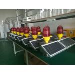 Solar Panel LED Obstruction Light Comprehensive Protection with Voltage Short for sale