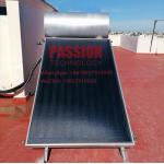 Black Chrome Flat Plate Solar Collector 200L Flat Panel Solar Water Heater 150L for sale