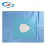 OEM Impervious Arthroscopy Hip U Drape With Pouch For Hospital