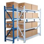 Smooth Surface Multi - Level Wide Span Shelving For Food / Beverage Industry for sale