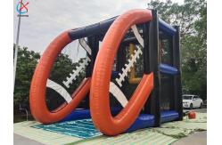 China Factory Inflatable Rugby Shoot Game Inflatable Interactive Sport Game supplier
