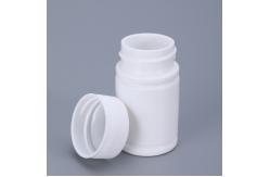 China 20ml-200ml Empty Pill Bottles Packaging with Screw Cap Round Bottle HDPE Material supplier