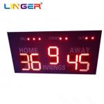 High Durability Digital LED Baseball Score Board With Easy Installation for sale