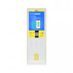 GPRS Mobile Phone Charging Kiosk 5000mah 24 Ports With 43inch Screen